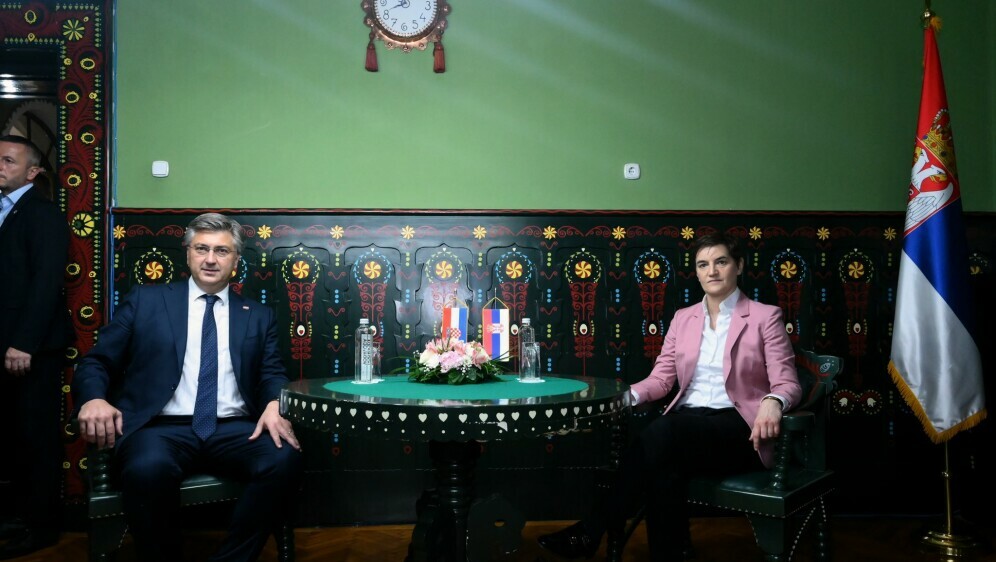 Andrej Plenković, Ana Brnabić
