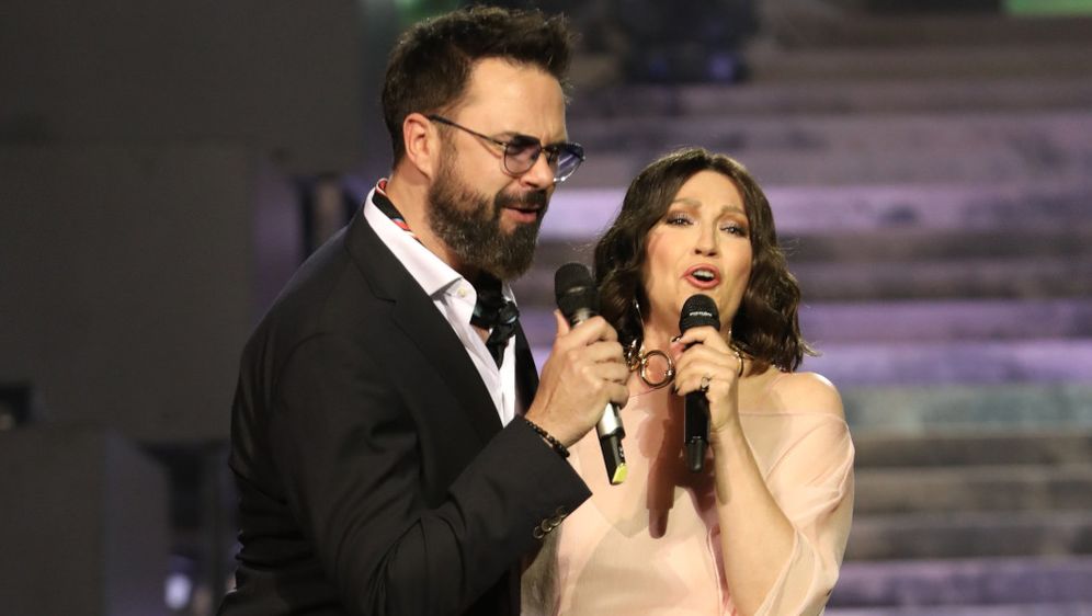 Nina Badrić i Petar Grašo na Melodijama Jadrana - 2