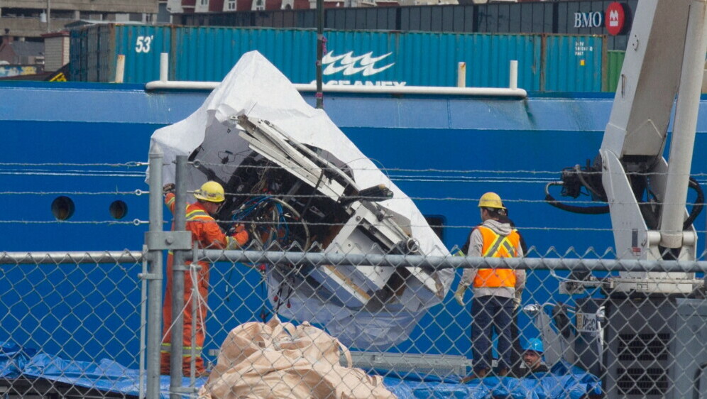 Ostaci podmornice Titan vraćeni na kopno - 2