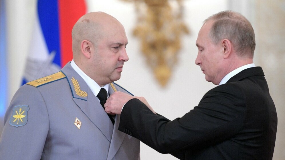 Sergej Surovikin i Vladimir Putin