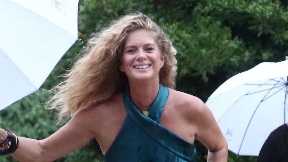 Rachel Hunter na svadbi sina Liama