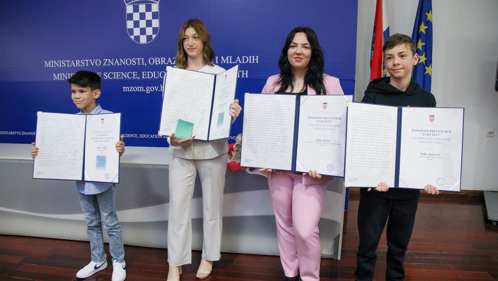 Niko Vitlić, Adrijana Deva, Anna Šimić i Niko Jajčević