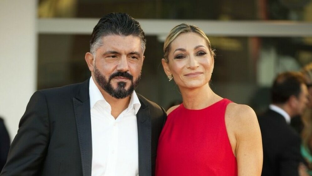 Gennaro Gattuso i Monica Romano
