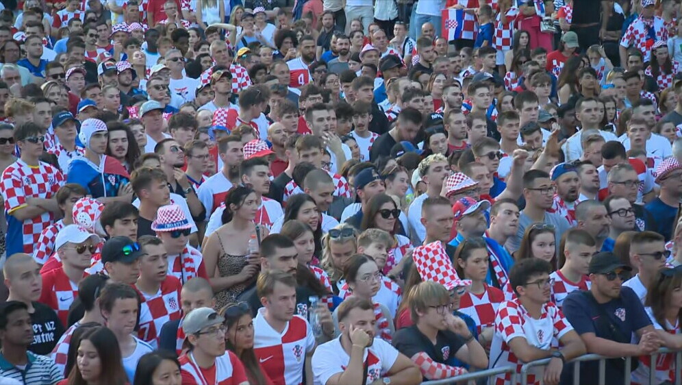 Navijači u Zagrebu