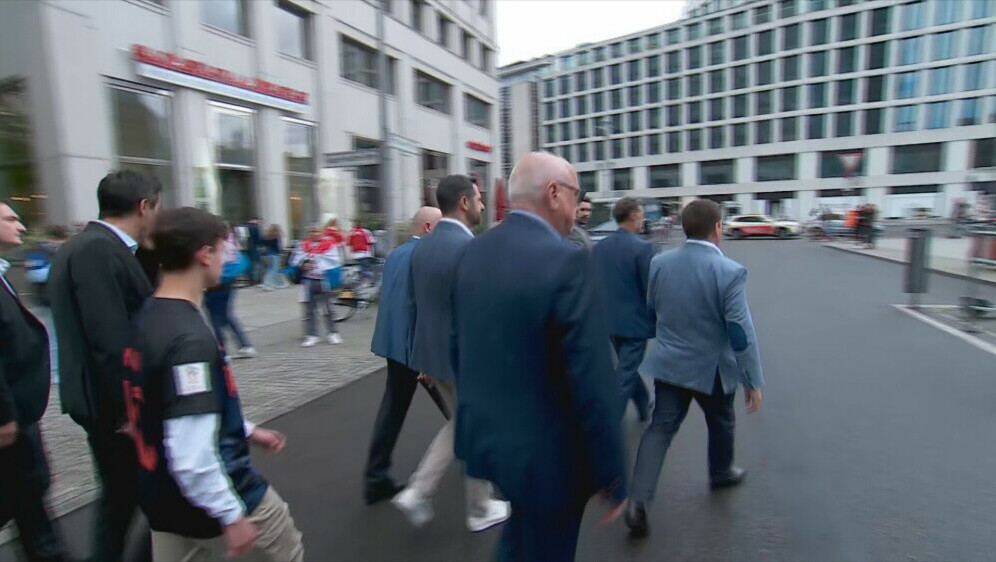 Gordan Jandroković na Euru sa sinom