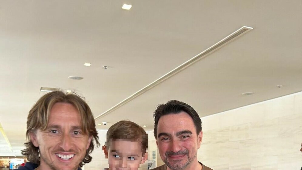 Joško Čagalj Jole i Luka Modrić