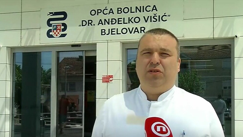 Damir Koprek, dežurni kirurg u Općoj bolnici