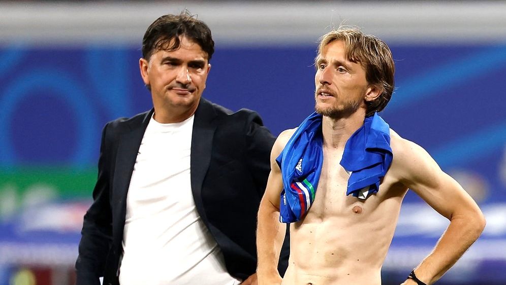 Zlatko Dalić i Luka Modrić