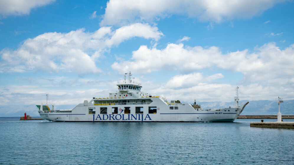 Jadrolinijin trajekt Mljet