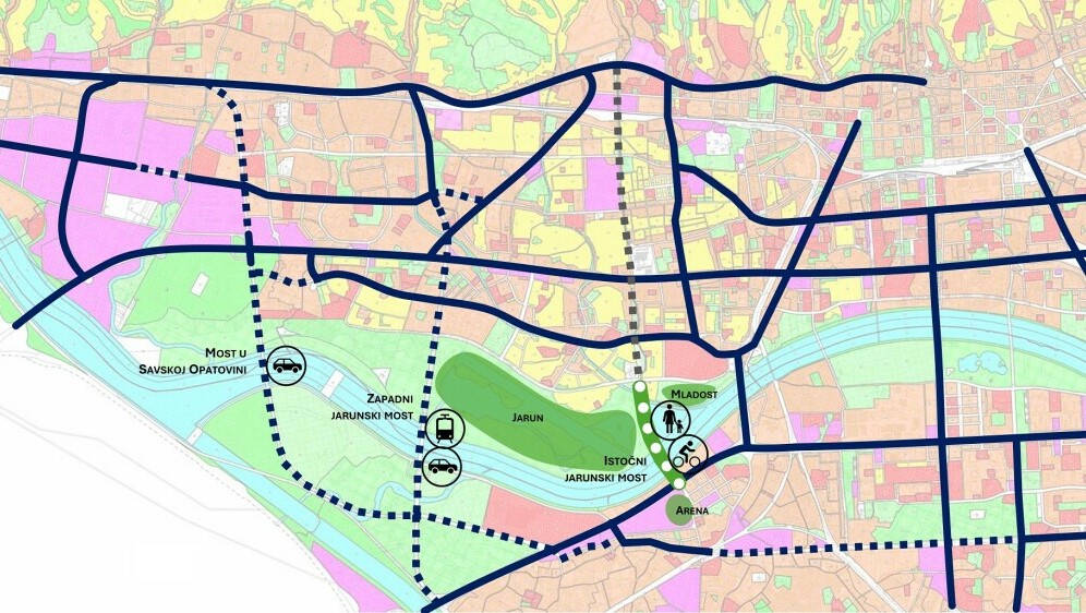 Plan izgradnje tri nova mosta u Zagrebu
