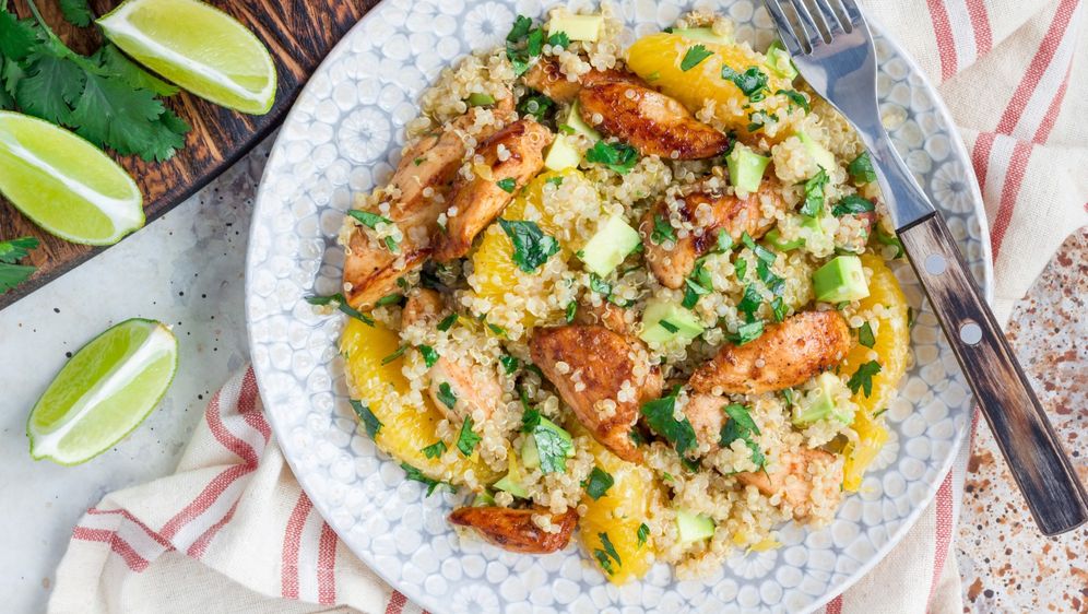 Salata od pečene piletine i kvinoje