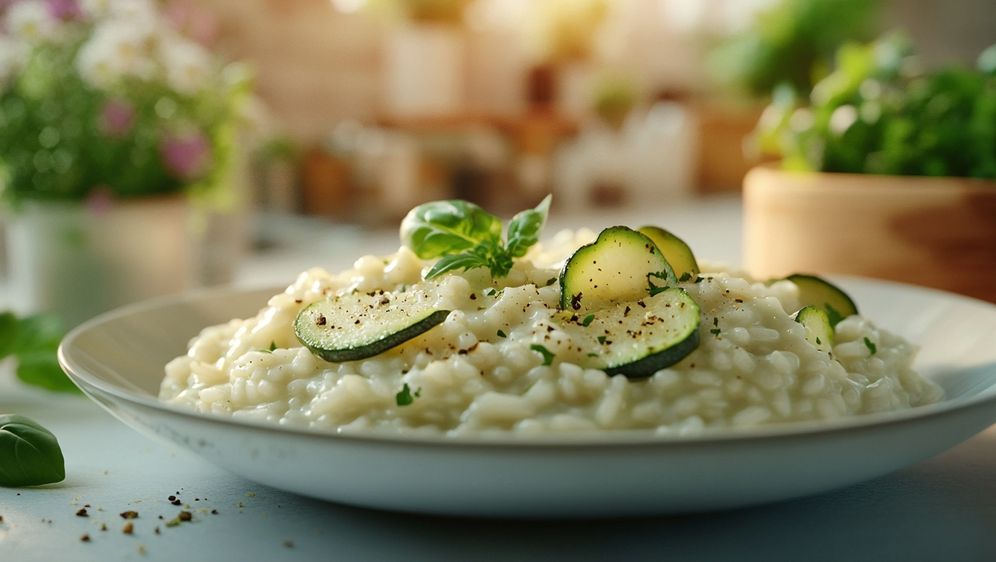 Kremasti rižoto s tikvicama i sirom