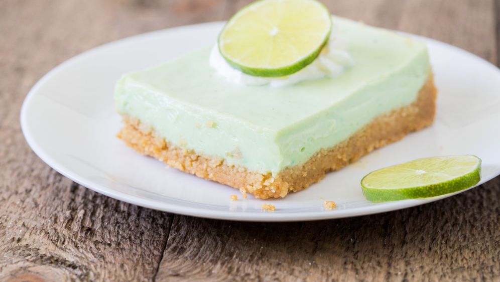 Cheesecake kocke s limetom