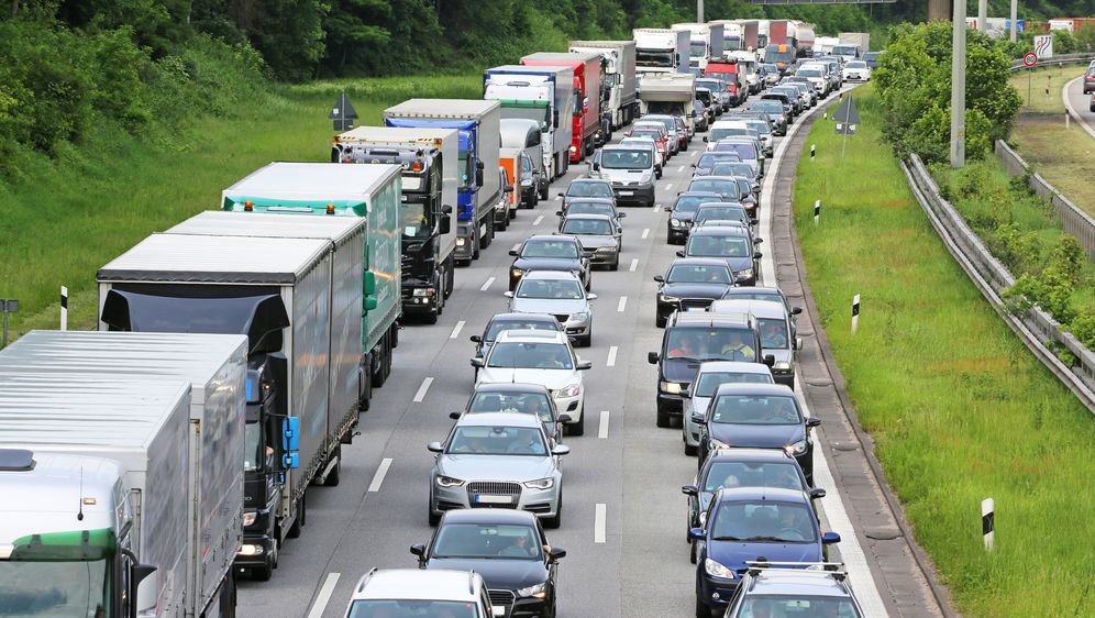 Prometna gužva, ilustracija