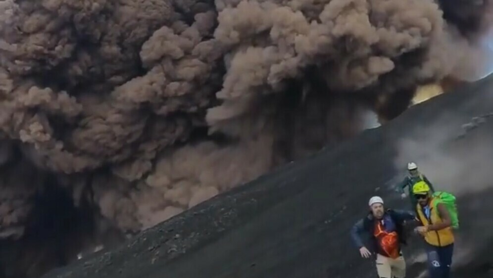 Bijeg od erupcije