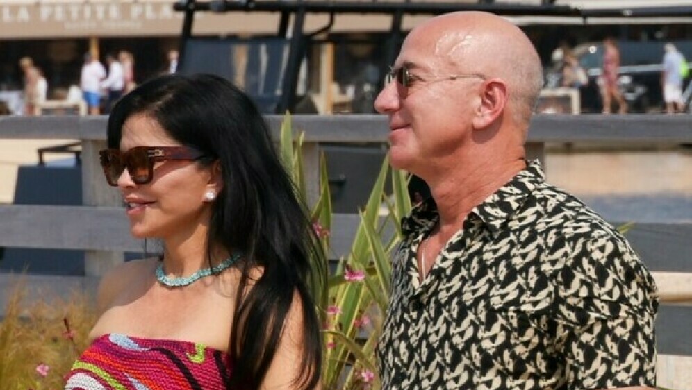 Jeff Bezos i Lauren Sanchez