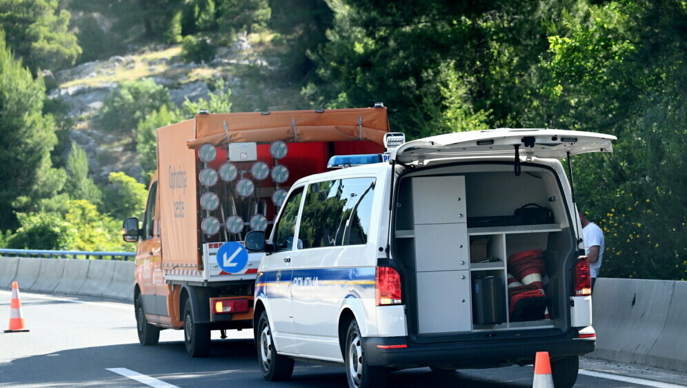 U teškoj prometnoj nesreći na brzoj cesti Solin - Klis poginuo motociklist - 1