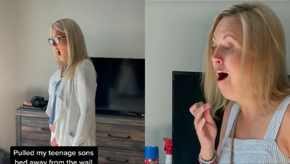 Šokirana majka pri inspekciji sobe svog sina