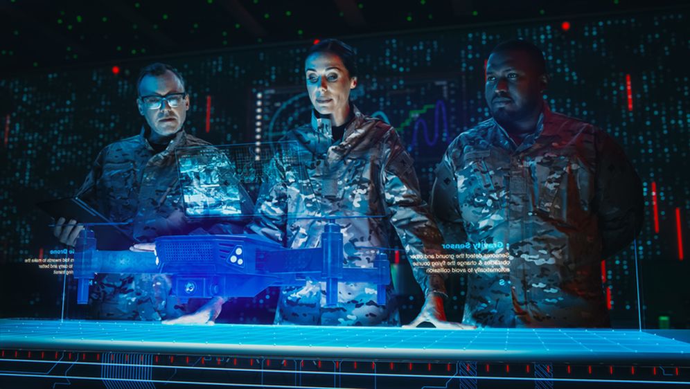 Vojna taktika budućnosti, ilustracija