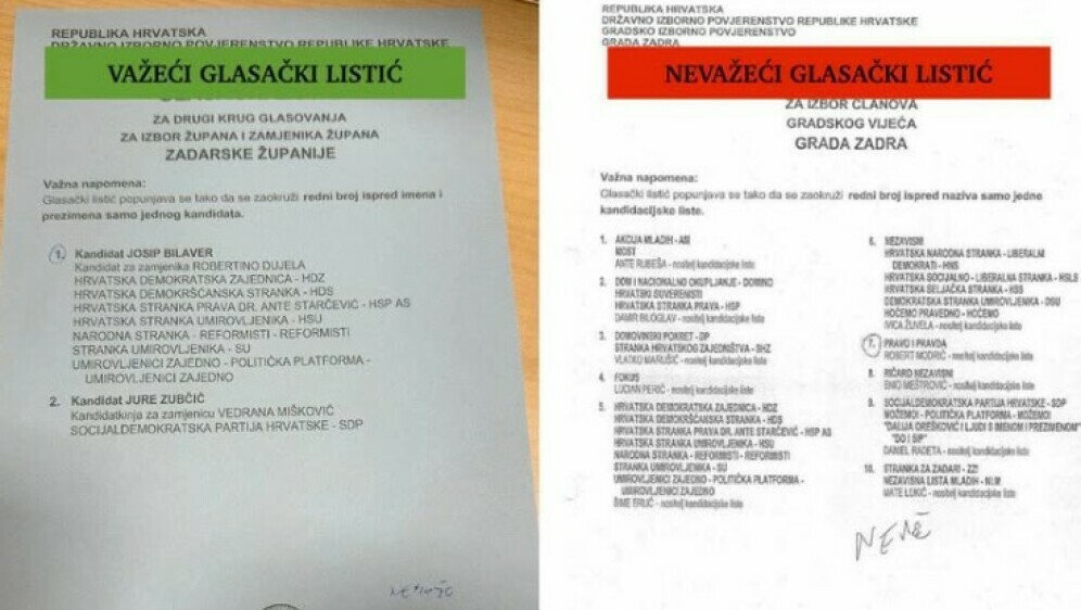 Sporni glasački listić