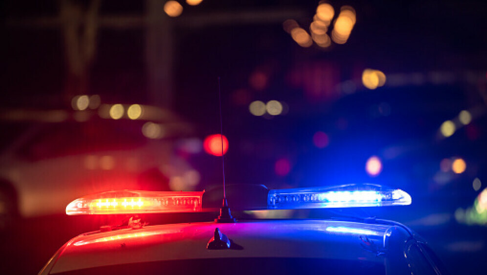 Policijska svjetla, ilustracija