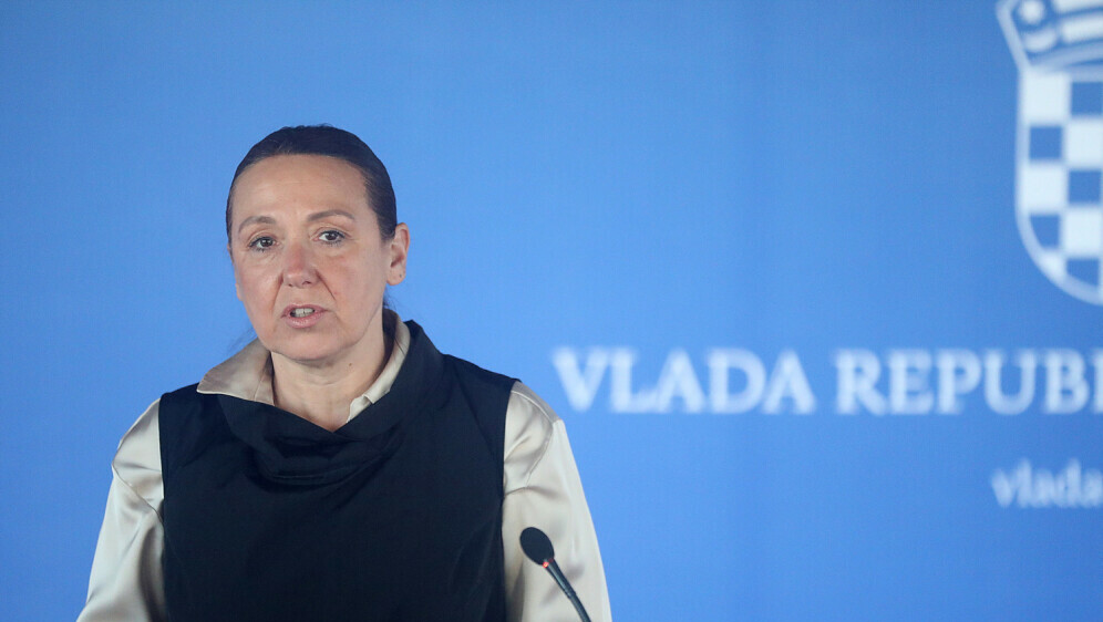 Ministrica zdravstva Irena Hrstić