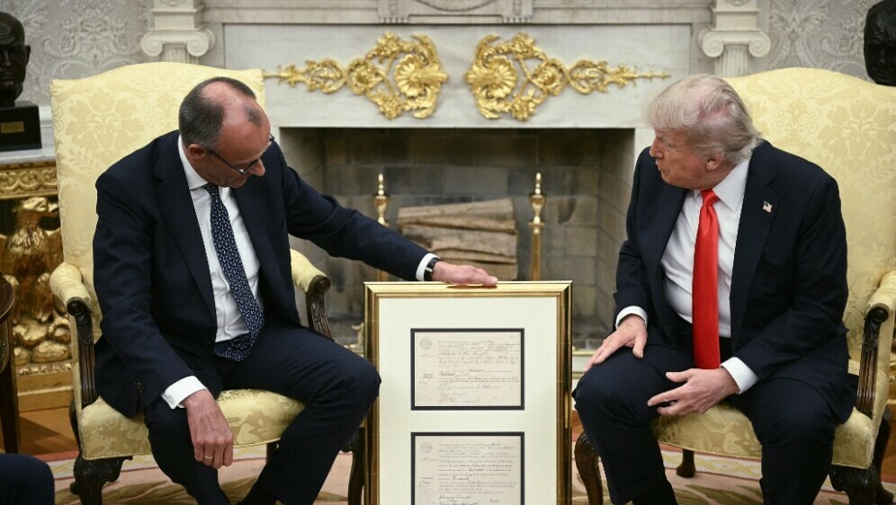 Friedrich Merz i Donald Trump - 4