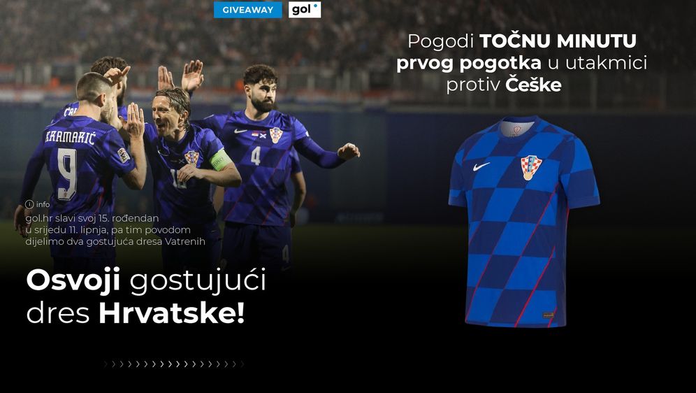 Giveaway za 15. rođendan gol.hr-a