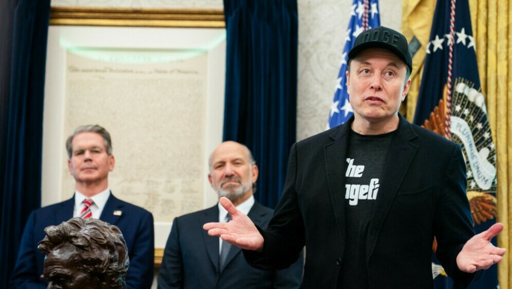 Scott Bessent i Elon Musk