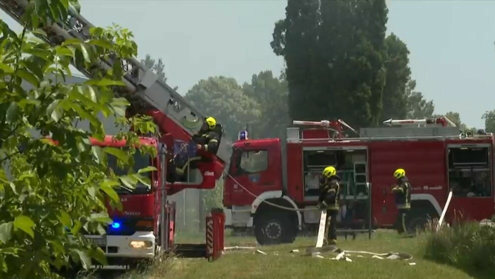 Požar na kampusu Borongaj - 2