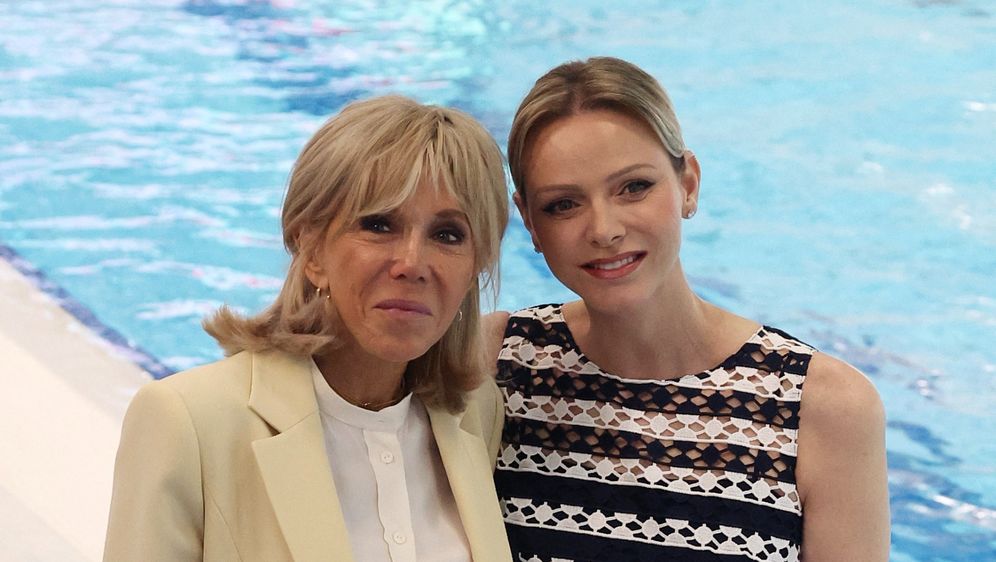 Brigitte Macron i princeza Charlene