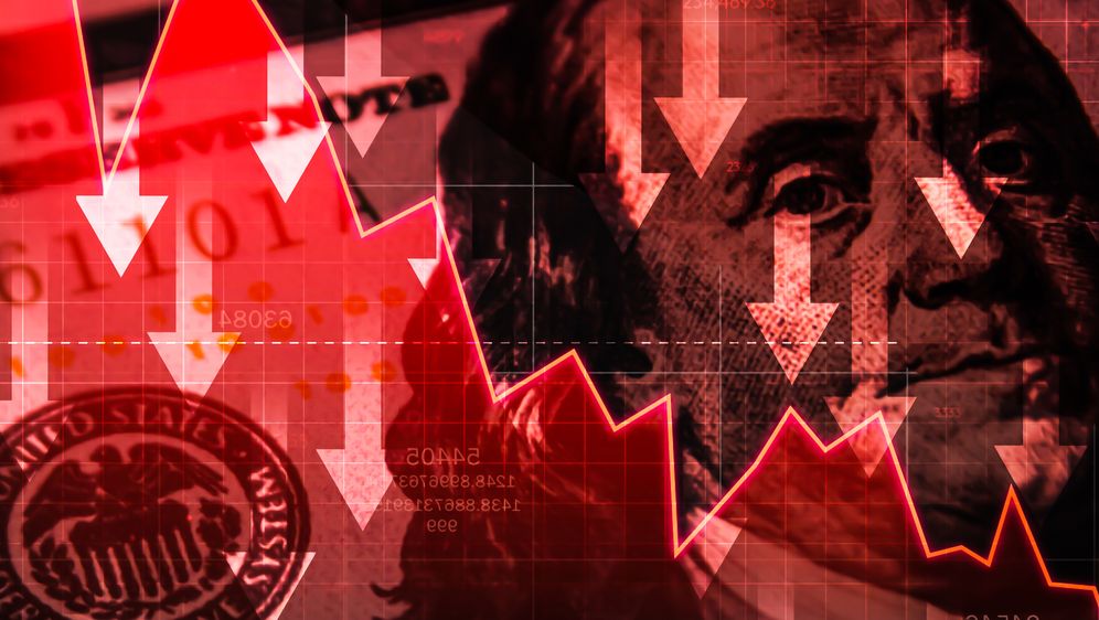 Recesija, ilustracija