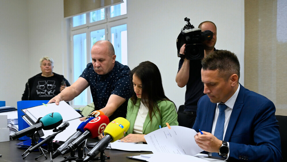 Sanja Mioković i Domagoj Orlić