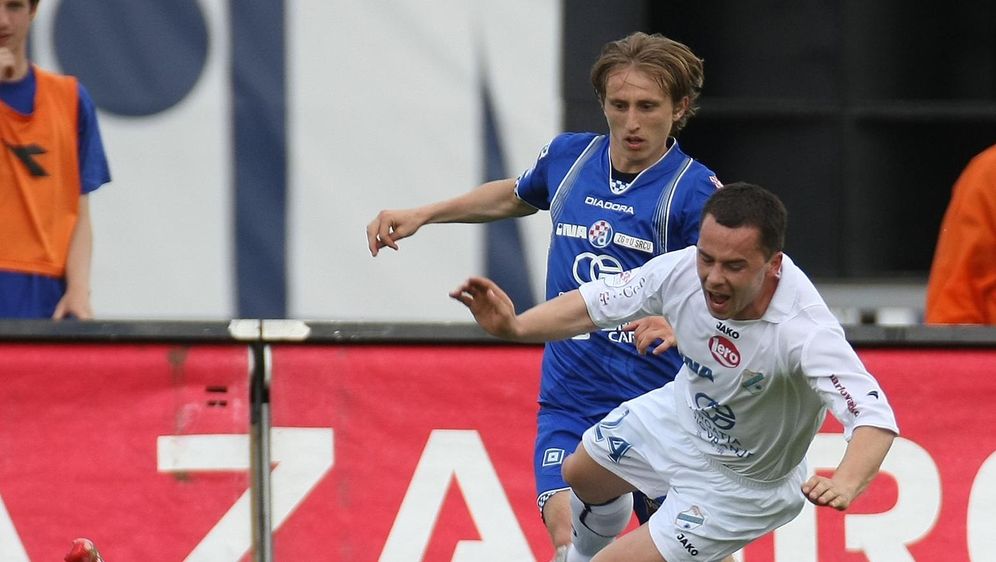 Luka Modrić i Nikola Šafarić