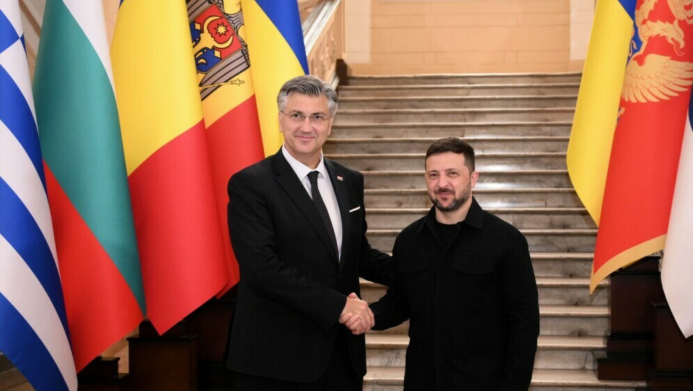 Andrej Plenković i Volodimir Zelenski