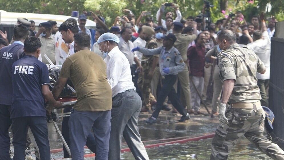 Akcija spašavanja nakon pada zrakoplova