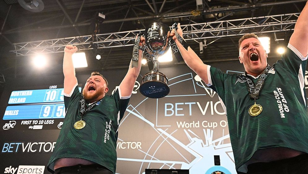 Josh Rock i Daryl Gurney