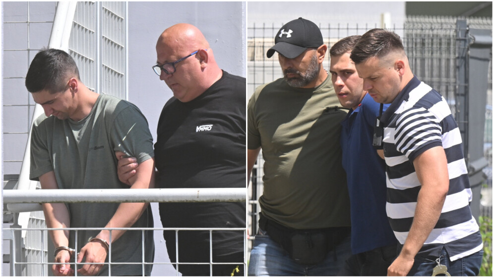 Osumnjičenici za dvostruko ubojstvo stigli u na ispitivanje