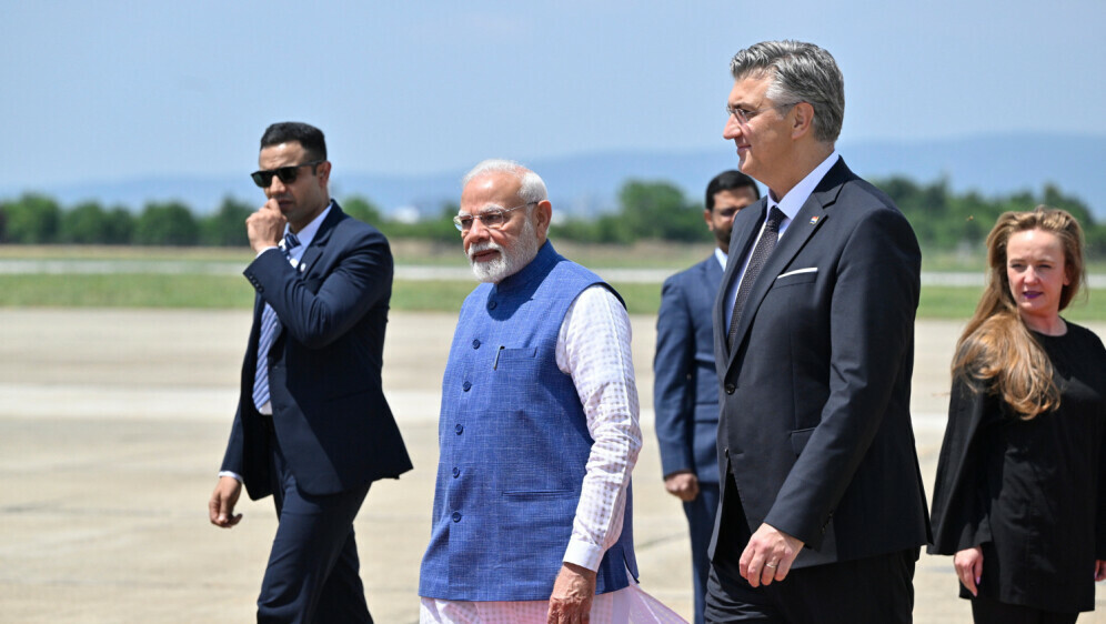 Indijski premijer Narendra Modi u Hrvatskoj
