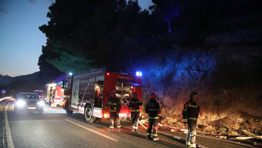 Vatrogasci gase požar u Brelima - 10