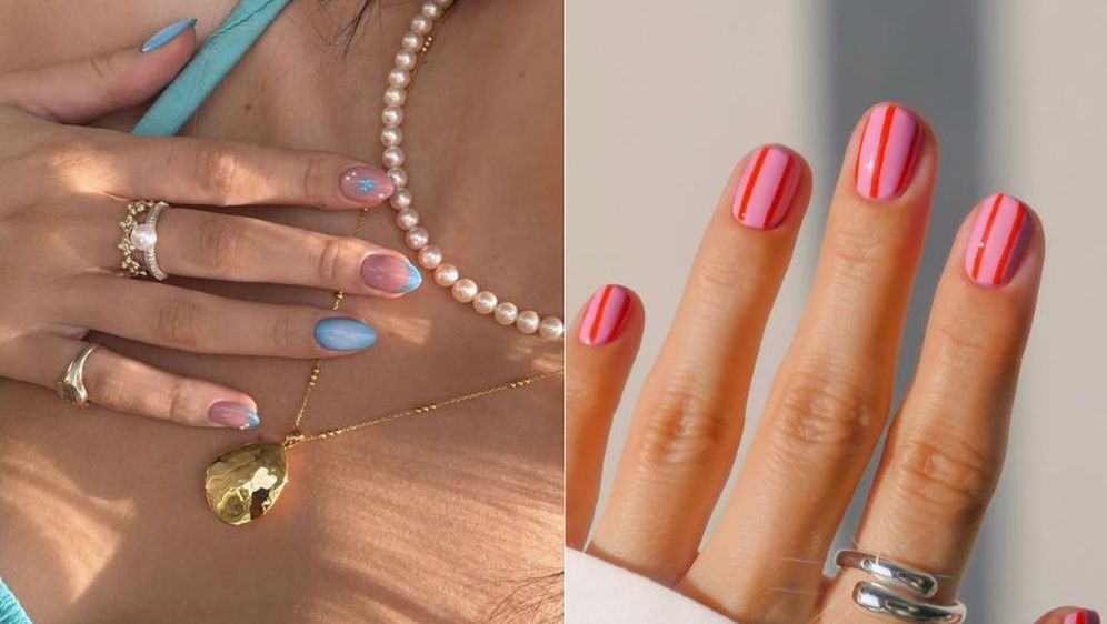 Ljetne manikure za kratke nokte