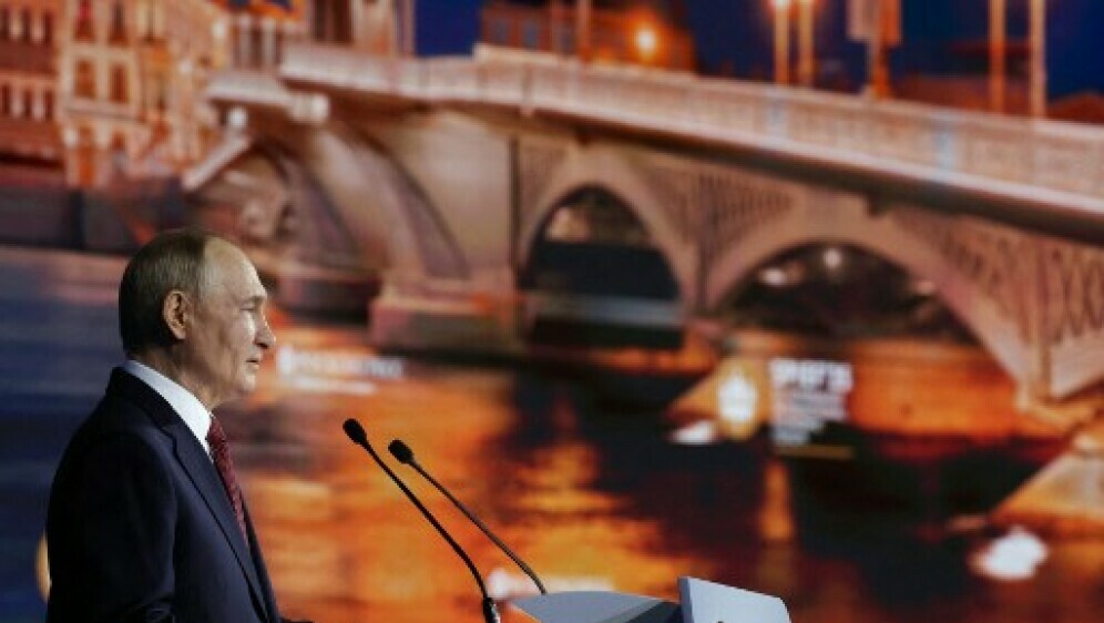 Vladimir Putin u u Sankt Peterburgu
