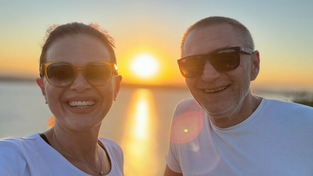 Sandra Bagarić i suprug