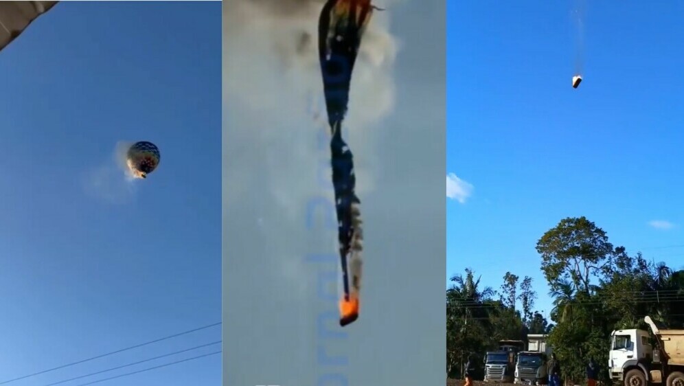 Nesreća balona u Brazilu