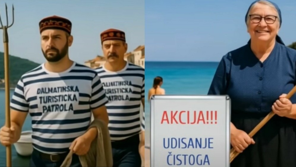 Šaljive scene turizma u Hrvatskoj