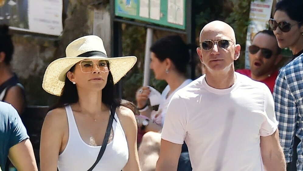 Lauren Sanchez i Jeff Bezos