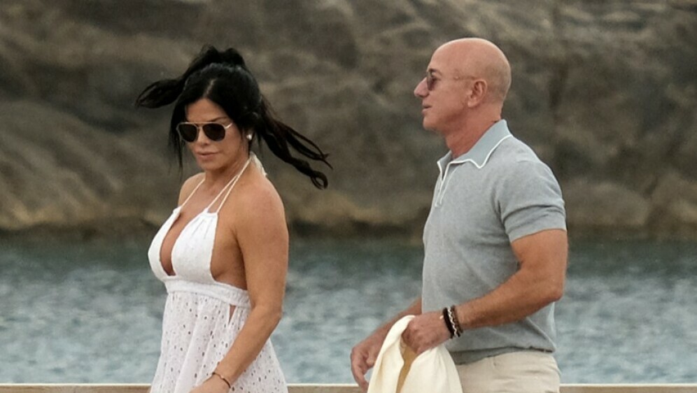 Jeff Bezos i Lauren Sanchez