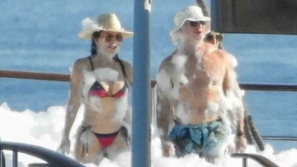 Jeff Bezos i Lauren Sanchez na Cresu