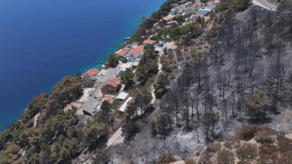Posljedice požara kod Omiša - 2