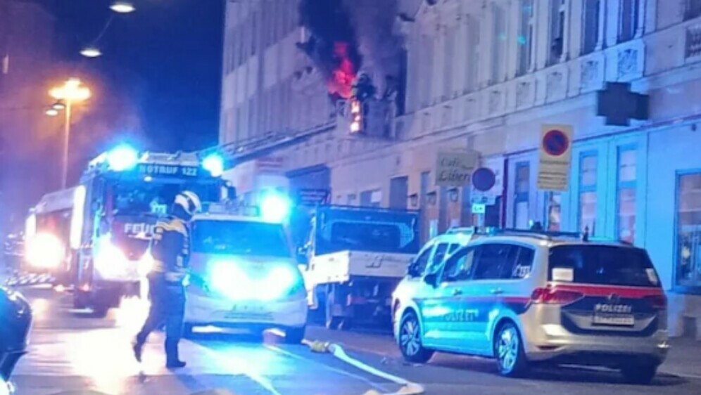 Požar u stanu u Beču